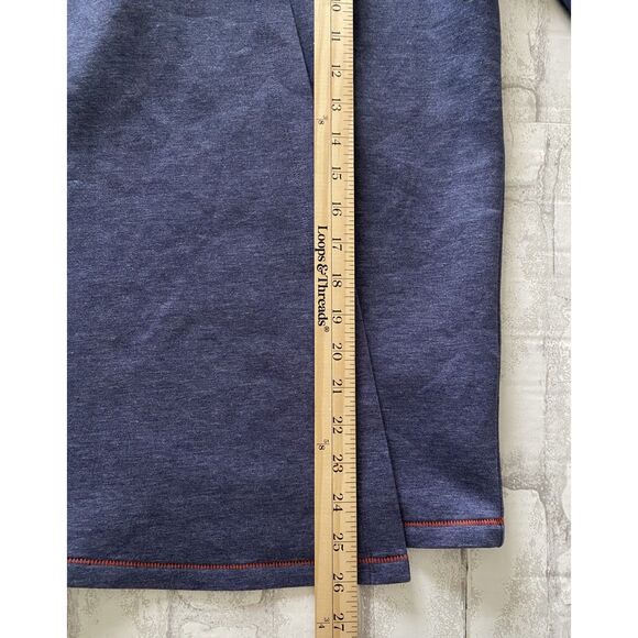 Under Armour Womens Heather Blue Athletic Cardigan Lightweight Flattering Fit XS - Picture 5 of 10